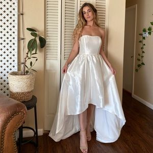 High Low Wedding Gown